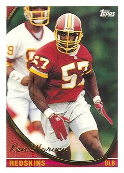 Ken Harvey Washington Redskins 1994 Topps NFL #609